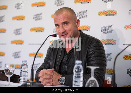 Porto, Portugal : Dominic Purcell Conférence de presse au Comic Con le Portugal à Porto, presse Samedi, 16 décembre 2017. Avec : Dominic Purcell Où : Porto, Porto, Portugal Quand : 16 Déc 2017 Crédit : Rui M Leal/WENN.com Banque D'Images