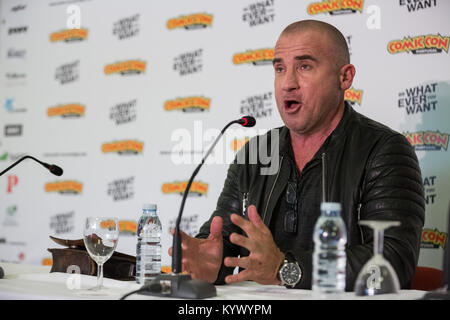 Porto, Portugal : Dominic Purcell Conférence de presse au Comic Con le Portugal à Porto, presse Samedi, 16 décembre 2017. Avec : Dominic Purcell Où : Porto, Porto, Portugal Quand : 16 Déc 2017 Crédit : Rui M Leal/WENN.com Banque D'Images