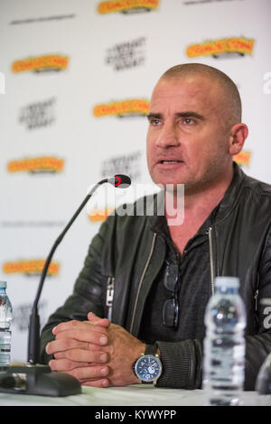 Porto, Portugal : Dominic Purcell Conférence de presse au Comic Con le Portugal à Porto, presse Samedi, 16 décembre 2017. Avec : Dominic Purcell Où : Porto, Porto, Portugal Quand : 16 Déc 2017 Crédit : Rui M Leal/WENN.com Banque D'Images