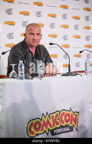 Porto, Portugal : Dominic Purcell Conférence de presse au Comic Con le Portugal à Porto, presse Samedi, 16 décembre 2017. Avec : Dominic Purcell Où : Porto, Porto, Portugal Quand : 16 Déc 2017 Crédit : Rui M Leal/WENN.com Banque D'Images