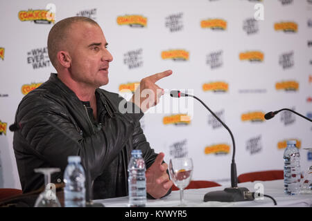 Porto, Portugal : Dominic Purcell Conférence de presse au Comic Con le Portugal à Porto, presse Samedi, 16 décembre 2017. Avec : Dominic Purcell Où : Porto, Porto, Portugal Quand : 16 Déc 2017 Crédit : Rui M Leal/WENN.com Banque D'Images