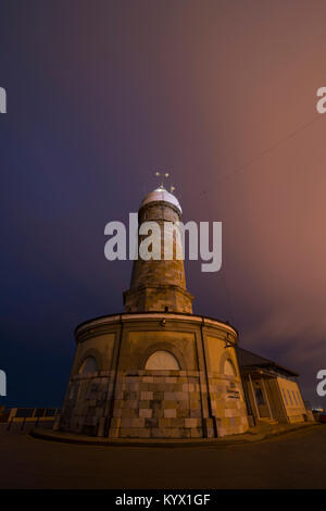 Phare du cap Maire, Santander, baie de Santander, Gascogne, Cantabria, Spain, Europe Banque D'Images