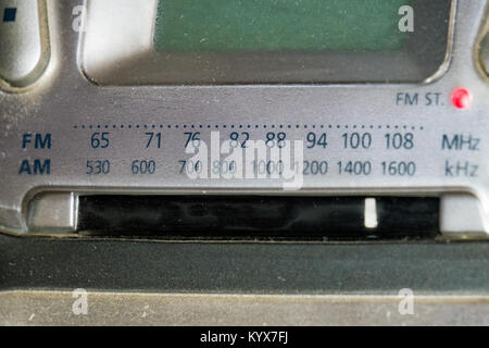 Réglage automatique du récepteur Banque D'Images