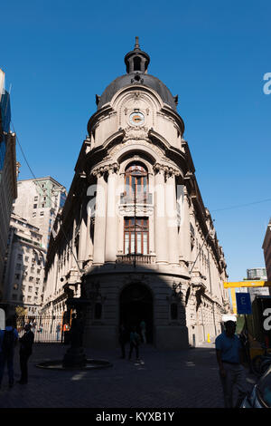 Bourse de Santiago, Chili Banque D'Images