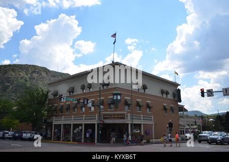 La vieille ville historique de West New Rochester hotel à Durango Colorado États-Unis Banque D'Images