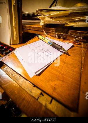 Orgue à l'église Banque D'Images