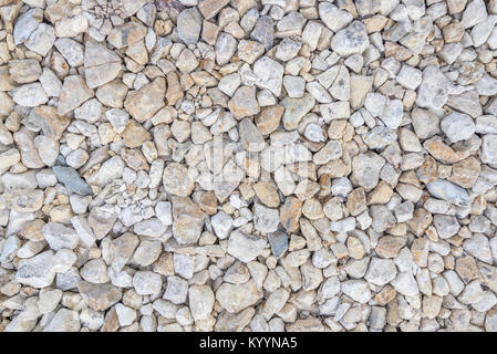 Résumé ronde lisse pebbles sea texture background Banque D'Images