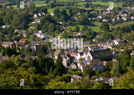 Vue sur les vallées 34440 Colombiers sur le bord du Cotswold Hills, Gloucestershire, Royaume-Uni Banque D'Images