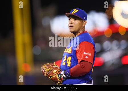 Miguel Cabrera, durante el partido Mexique contre le Venezuela, World Baseball Classic en estadio Charros de Jalisco en Guadalajara, Mexique. Marzo 12, 2017. (Photo:Luis Gutierrez) Banque D'Images