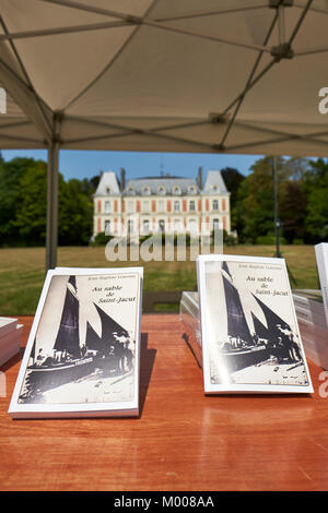 La foret des livres - le 22e festival annuel du livre et l'écrivain dans la vallée de la Loire Chanceaux-près-Loches près de Loches France - 27 août 2017 Banque D'Images