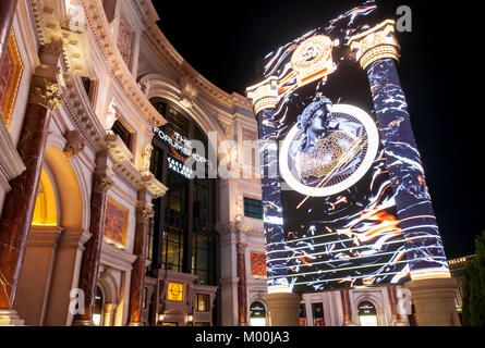 Le Forum Shops at Caesars Palace à Las Vegas, Nevada. Banque D'Images