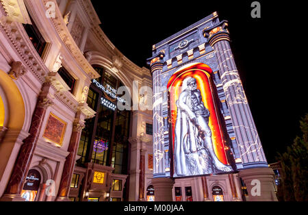 Le Forum Shops at Caesars Palace à Las Vegas, Nevada. Banque D'Images