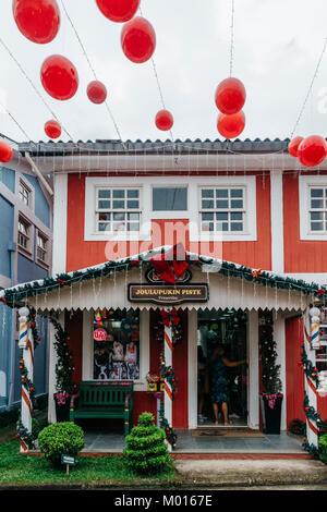 La culture finlandaise à Penedo, Rio de Janeiro, Brésil Banque D'Images