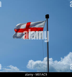 St George's cross flag Banque D'Images