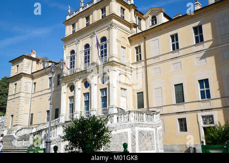 Turin, Italie : Résidence Reine historique de la Villa della Regina, célèbre pour son vignoble autour d'elle, dans une journée ensoleillée Banque D'Images