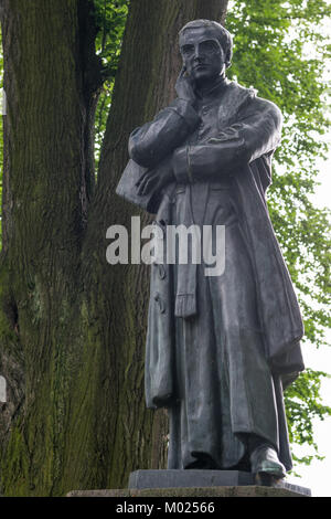Statue d'Anton Bernolak, prêtre catholique et linguiste slovaque Banque D'Images