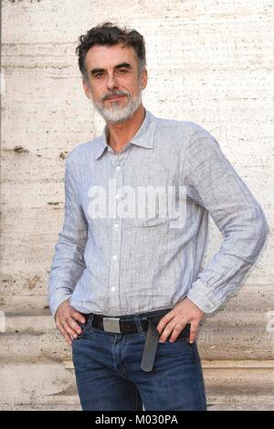 Photocall de la comédie italienne 'Amori che non sanno stare al mondo' présenté : Thomas Trabacchi, Rome, Italie, le 23 novembre 2017 Crédit © Fabio Mazzar Banque D'Images