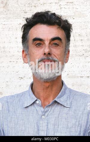 Photocall de la comédie italienne 'Amori che non sanno stare al mondo' présenté : Thomas Trabacchi, Rome, Italie, le 23 novembre 2017 Crédit © Fabio Mazzar Banque D'Images