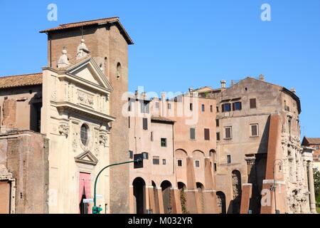 Rome, Italie - théâtre de Marcellus, ancien théâtre romain Banque D'Images