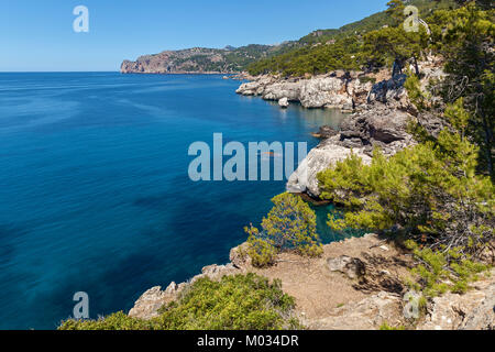 La mer à Palma de Mallorca Banque D'Images