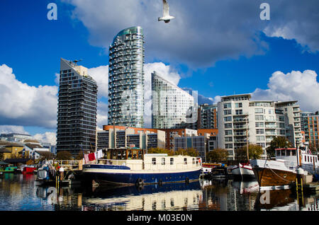 Balade autour de l'Isle of Dogs Banque D'Images