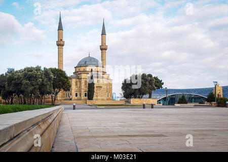 La mosquée des Martyrs ou Mosquée turque à Bakou, Azerbaïdjan Banque D'Images