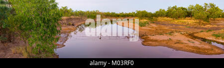 Brannigans Creek, Queensland Karumba Banque D'Images