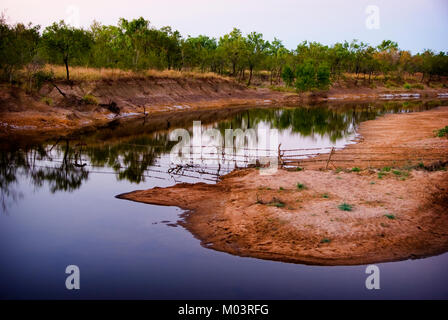 Brannigans Creek, Queensland Karumba Banque D'Images