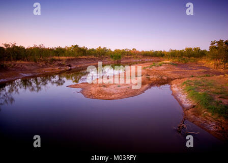 Brannigans Creek, Queensland Karumba Banque D'Images