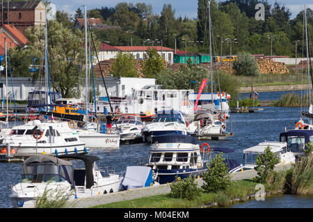 La Mazurie, Gizycko, Big Lake District en Pologne Banque D'Images