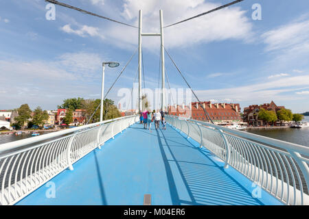 La Mazurie, Gizycko, Big Lake District en Pologne Banque D'Images