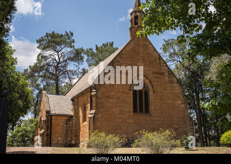 Holy Trinity Anglican Church, Berrima, Southern Highlands, New South Wales, NSW, Australie Banque D'Images