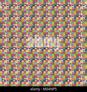 PLAID de carrés de couleur transparente Illustration de Vecteur