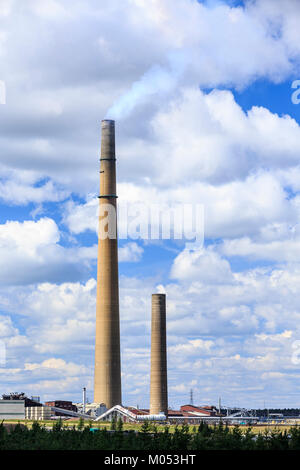 Superstack Vale Inco à Sudbury, Ontario, Canada. Banque D'Images