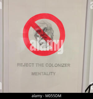 L'exposition BRIC Lobby présente une variété d'œuvres artistiques et culturelles, probablement axées sur divers médias et thèmes. BRIC est connu pour son rôle dans la promotion de l'art et de la culture à Brooklyn. Banque D'Images