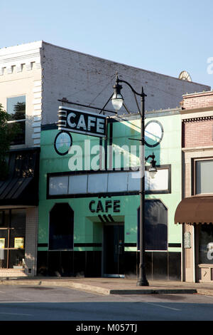 Café du centre-ville de Gadsden Banque D'Images