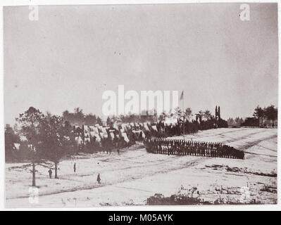 Jameson Camp, Hall's Hill, Maine 22 DP70702 RENCONTRE D'INFANTERIE Banque D'Images