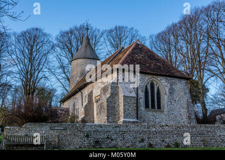 L'église historique dans l'East Sussex Banque D'Images