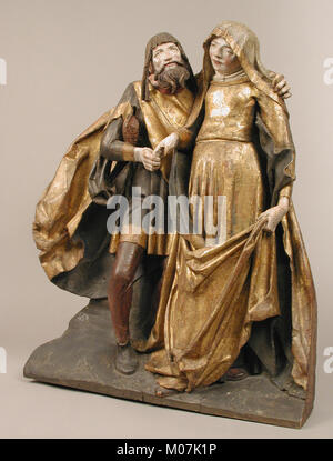 Réunion des Saints Joachim et Anne à la Porte Dorée rencontré sf16-32-213s6 Banque D'Images