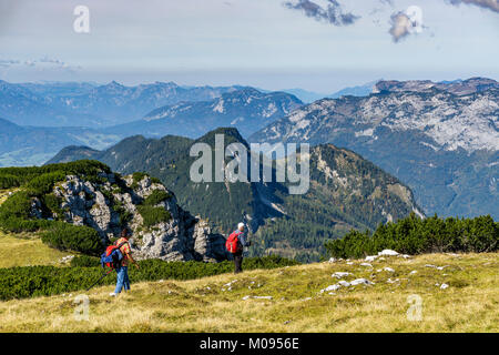 Wörschachwald le haut plateau, en Styrie, près de Bad Mitterndorf, Salzkammergut, Autriche, partie des morts des montagnes, randonnée sur la montagne Lawinenstein r Banque D'Images