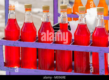 Soda fait maison à La Havane Cuba Banque D'Images