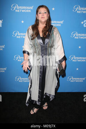 West Hollywood, Californie, États-Unis. 18 janvier 2018. Camryn Manheim. Paramount Network Launch Party. Banque D'Images