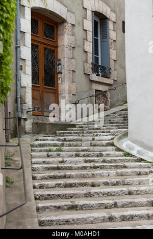 La pittoresque vieille ville de Blois. Vallée de la Loire, France Banque D'Images