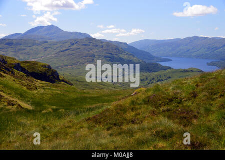 La montagne écossais Munro Ben Lomond Loch Lomond et du Beinn Corbett un Choin dans les Highlands écossais, au Royaume-Uni. Banque D'Images