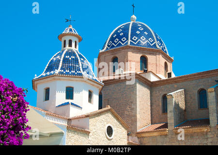 La Mare de Déu del Consol, Altea, Alicante, Espagne Banque D'Images