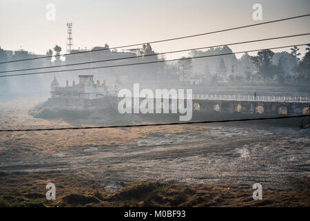 Yamaleshwor Mahadev Temple, Katmandou, Népal, Asie. Banque D'Images