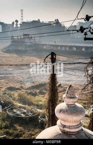 Yamaleshwor Mahadev Temple, Katmandou, Népal, Asie. Banque D'Images