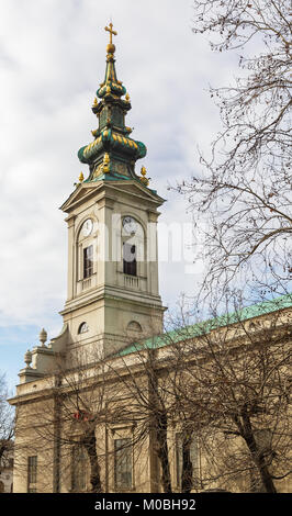 L'église cathédrale de l'Archange Saint-Michel Belgrade Banque D'Images