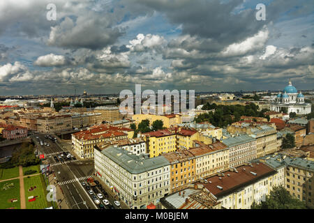 Saint-pétersbourg, Russie - 5 août 2016 : avec la Rivière Fontanka. Le centre historique de Saint-Pétersbourg et ensembles monumentaux annexes consti Banque D'Images