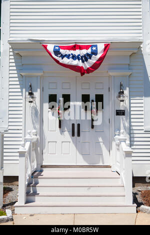 Hyannis, Massachusetts, USA - Juillet 12,2016 : Première église baptiste dans Hyannis. Au cours de 1771-1772, 16 membres de la première église baptiste de Harwich, Banque D'Images